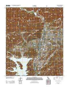 Matilija 2012 topographic map thumbnail