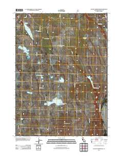McGinty Reservoir 2012 topographic map thumbnail