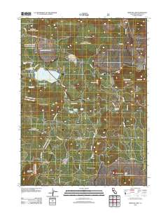 Medicine Lake 2012 topographic map thumbnail