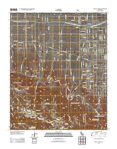 Mescal Creek 2012 topographic map thumbnail