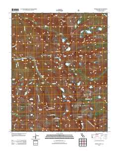 Mineral King 2012 topographic map thumbnail