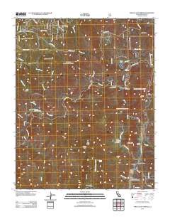 Miracle Hot Springs 2012 topographic map thumbnail