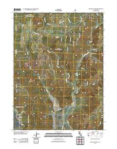 Moonlight Peak 2012 topographic map thumbnail