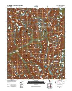 Mount Abbot 2012 topographic map thumbnail