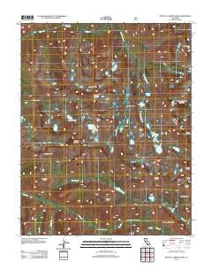 Mount Clarence King 2012 topographic map thumbnail