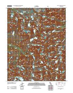 Mount Darwin 2012 topographic map thumbnail