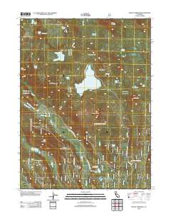 Mount Harkness 2012 topographic map thumbnail