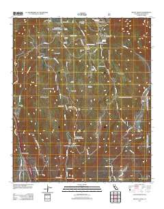 Mount Laguna 2012 topographic map thumbnail