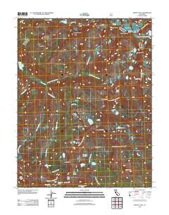 Mount Lyell 2012 topographic map thumbnail