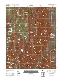 Mount Morgan 2012 topographic map thumbnail