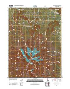 Mount Shasta 2012 topographic map thumbnail
