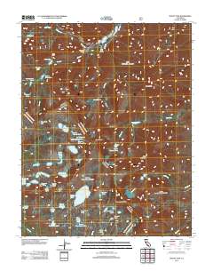 Mount Tom 2012 topographic map thumbnail