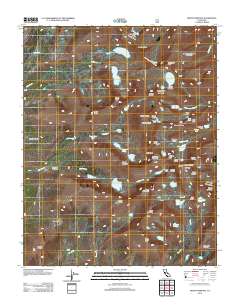 Mount Whitney 2012 topographic map thumbnail