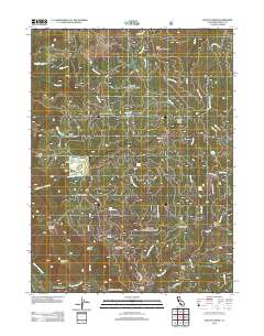Naufus Creek 2012 topographic map thumbnail