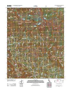 Nelson Mountain 2012 topographic map thumbnail