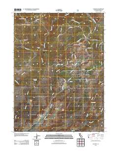 Oak Run 2012 topographic map thumbnail