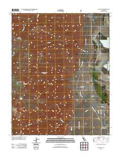 Olancha 2012 topographic map thumbnail