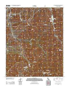 Pacifico Mountain 2012 topographic map thumbnail