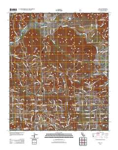 Pala 2012 topographic map thumbnail