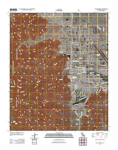 Palm Springs 2012 topographic map thumbnail