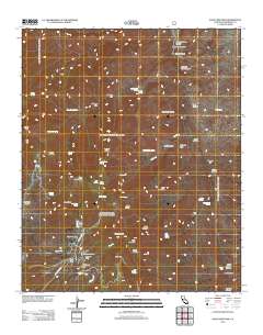 Palm View Peak 2012 topographic map thumbnail