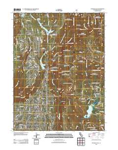 Paradise East 2012 topographic map thumbnail