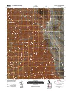 Pat Keyes Canyon 2012 topographic map thumbnail