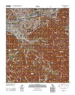 Pechanga 2012 topographic map thumbnail