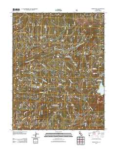 Peddler Hill 2012 topographic map thumbnail