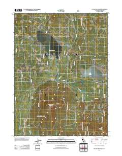 Pegleg Mountain 2012 topographic map thumbnail