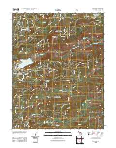 Pinecrest 2012 topographic map thumbnail