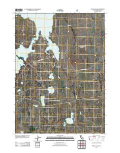 Pinnacle Lake 2012 topographic map thumbnail