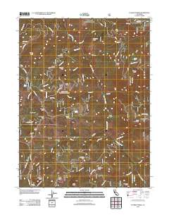 Plaskett Ridge 2012 topographic map thumbnail