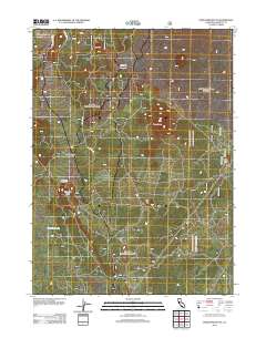 Porcupine Butte 2012 topographic map thumbnail