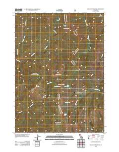 Prescott Mountain 2012 topographic map thumbnail