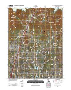City of Shasta Lake 2012 topographic map thumbnail