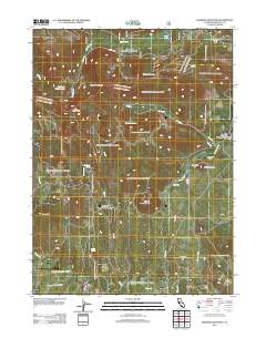 Rainbow Mountain 2012 topographic map thumbnail