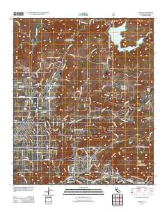 Ramona 2012 topographic map thumbnail
