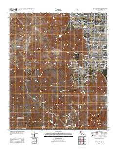 Rancho Mirage 2012 topographic map thumbnail