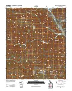 Rancho Nuevo Creek 2012 topographic map thumbnail
