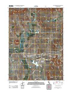 Rattlesnake Butte 2012 topographic map thumbnail