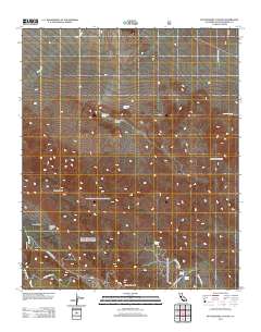 Rattlesnake Canyon 2012 topographic map preview