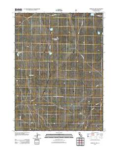 Rimrock Lake 2012 topographic map thumbnail