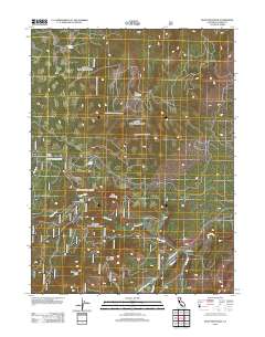 Roop Mountain 2012 topographic map thumbnail