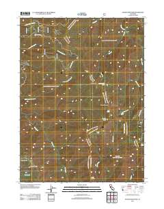 Salmon Mountain 2012 topographic map thumbnail