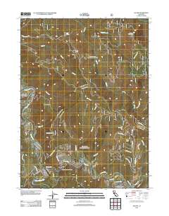 Salyer 2012 topographic map thumbnail
