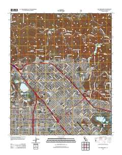 San Fernando 2012 topographic map thumbnail