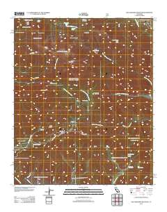 San Gorgonio Mountain 2012 topographic map thumbnail