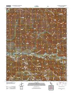 San Marcos Pass 2012 topographic map thumbnail