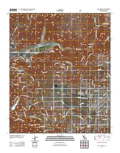 San Pasqual 2012 topographic map thumbnail
